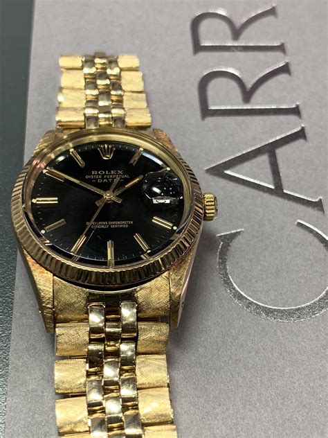 rolex oyster perpetual vintage gold